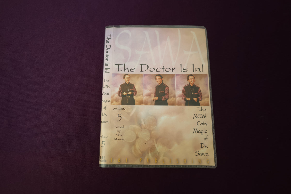 【中古：状態A】The NEW Coin Magic of Dr.Sawa Vol.5