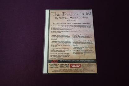 【中古：状態A】The NEW Coin Magic of Dr.Sawa Vol.6
