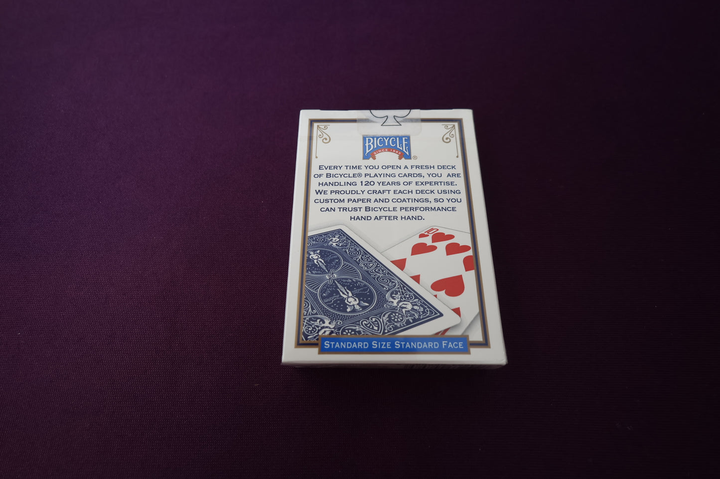 【中古：状態S】バイスクルショートデック（青）
