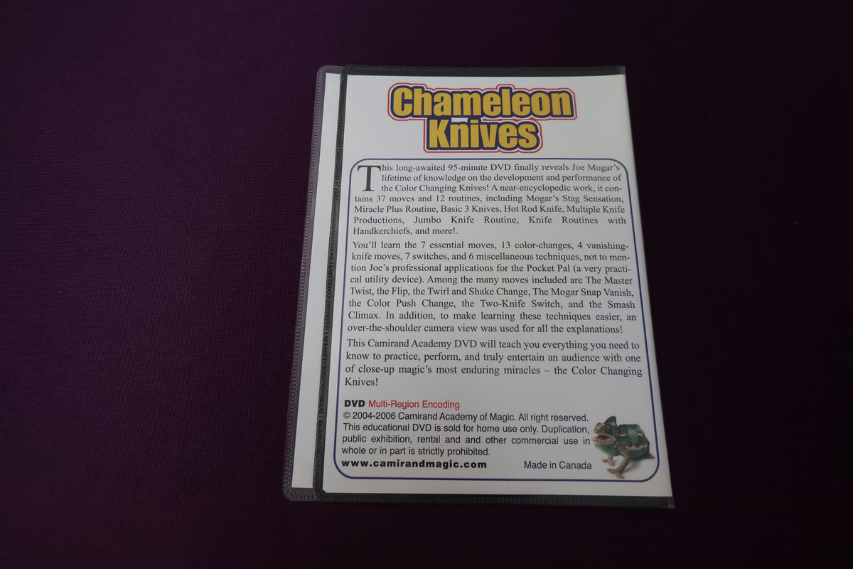 【中古：状態A】Chameleon Knives by Joe Mogar