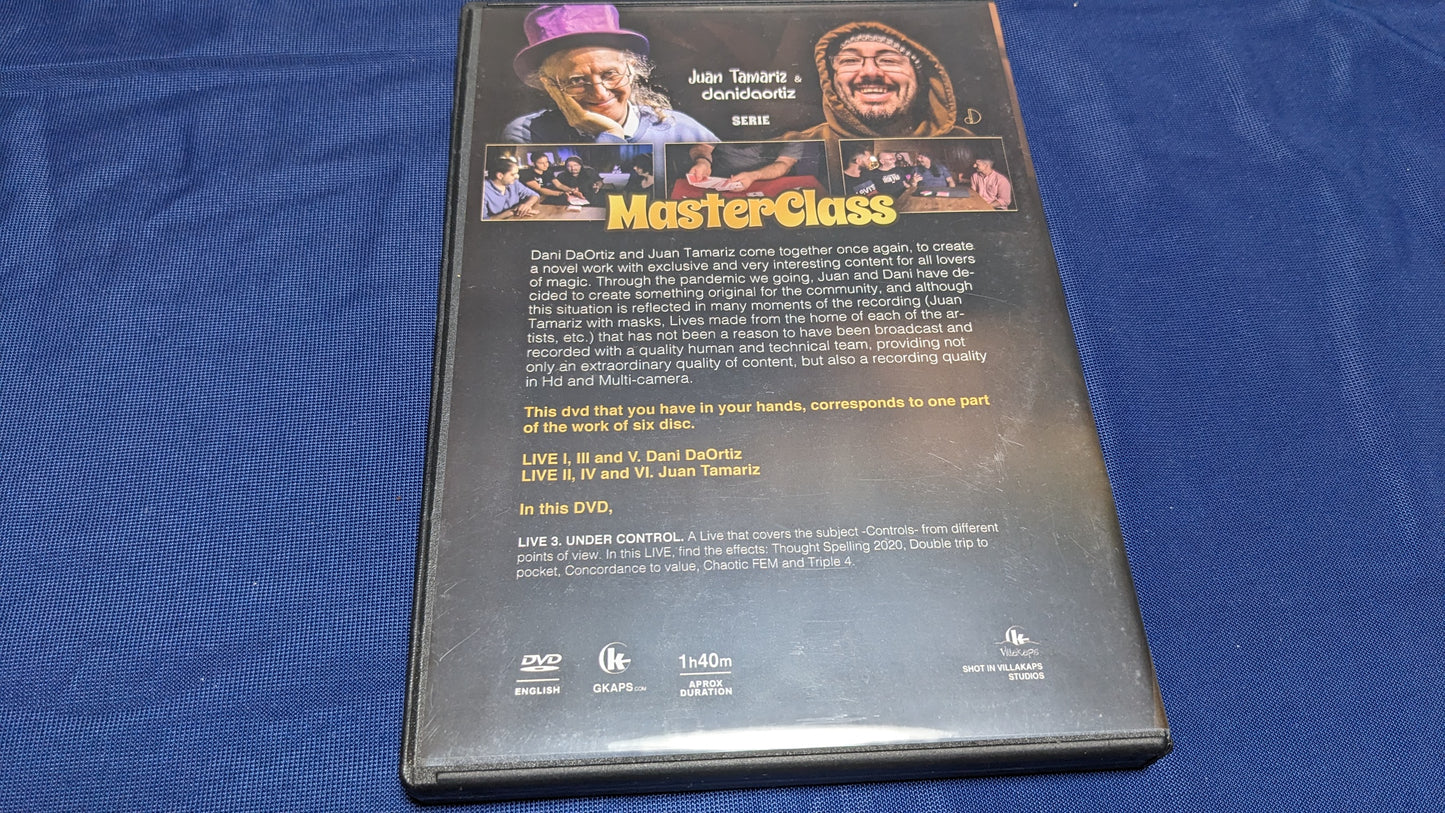 【USED：状態A】Dani da Ortiz MASTER CLASS DVD #3