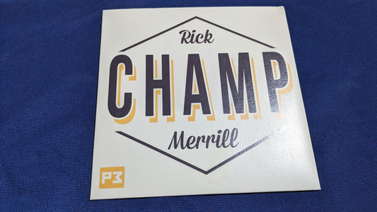 【USED：状態A】Champ by Rick Merrill