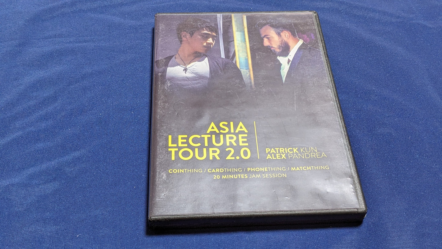 【中古：状態B】Asia Lecture Tour 2.0 （DVD） by Alex Pandrea and Patrick Kun