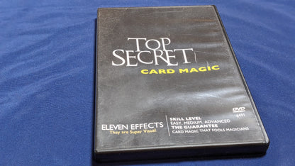 【中古：状態A】Top Secret Card Magic by Kris Nevling