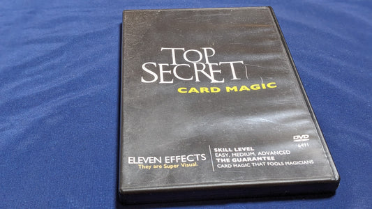 【中古：状態A】Top Secret Card Magic by Kris Nevling