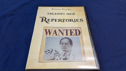 【中古：状態A】庄司タカヒト REPERTORIES