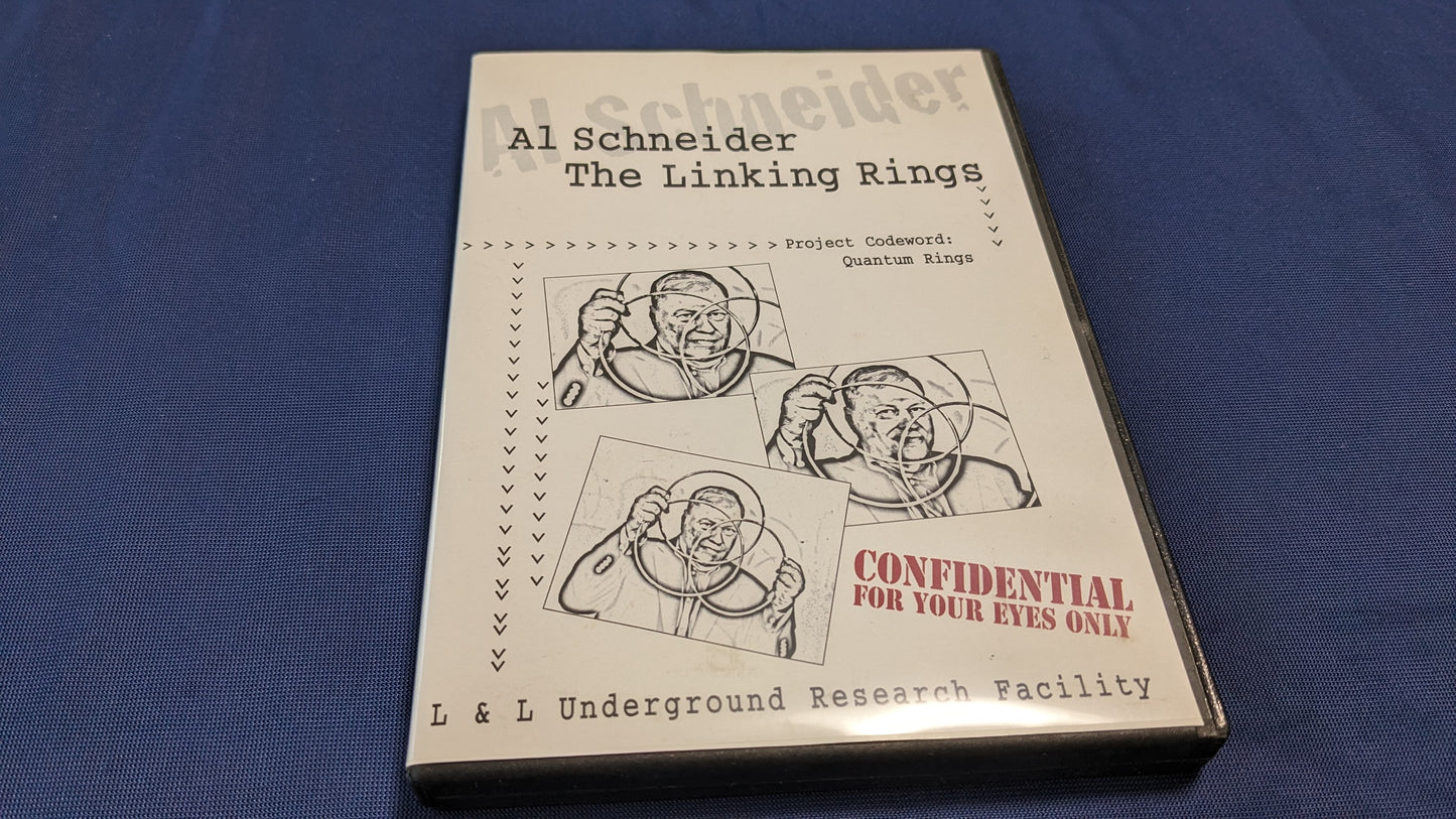 【中古：状態A】Al Schneider The linking Rings