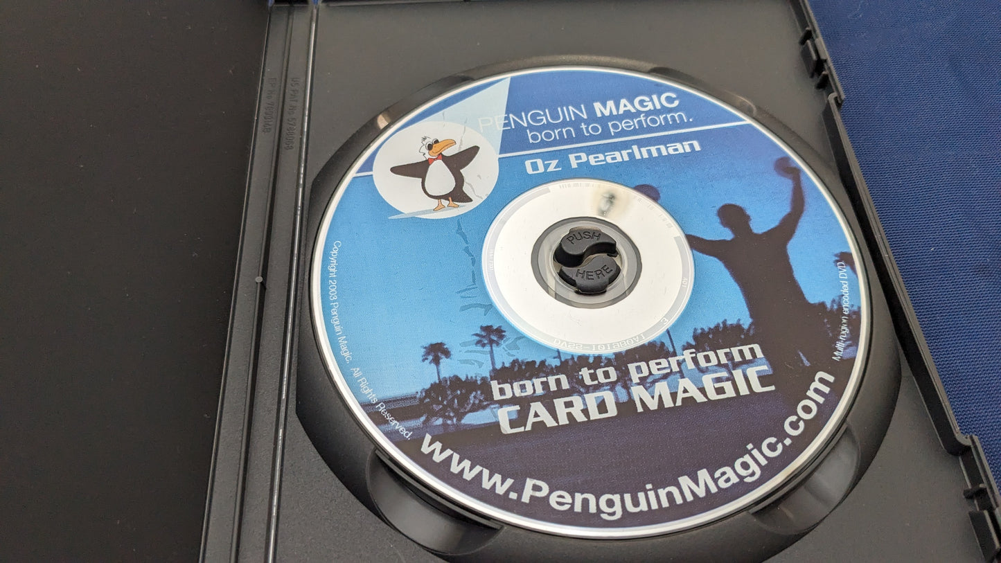 【USED：状態B】Born to Perform Card Magic with Oz Pearlman　DVD