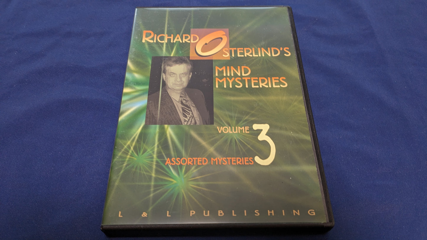 【中古：状態A】Mind Mysteries Vol 3 by Richard Osterlind
