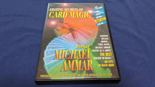 【中古：状態A】AMAZING SECRETS OF CARD MAGIC (MICHAEL AMMAR)