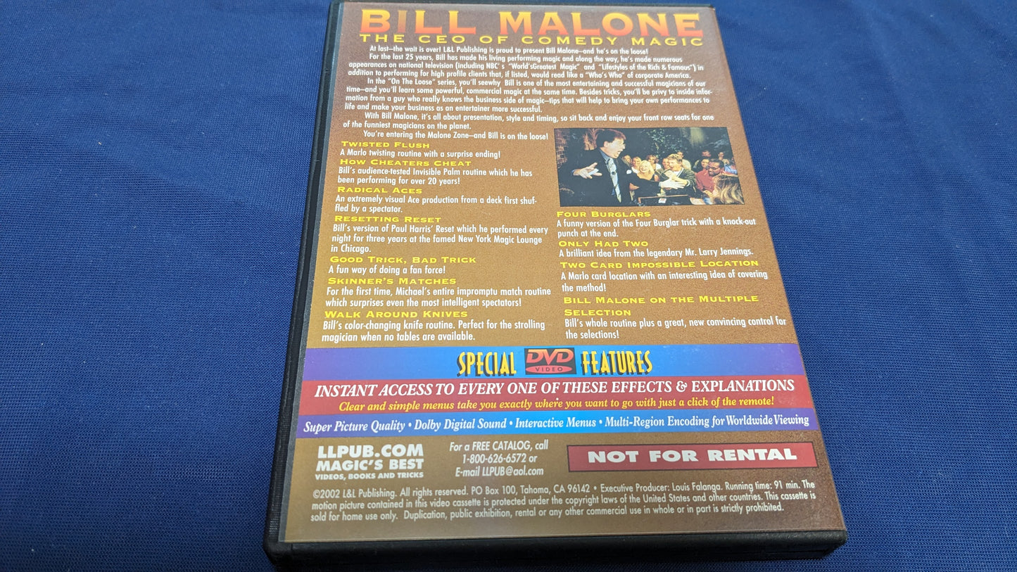 【中古：状態A】Bill Malone On The Loose Vol. 4