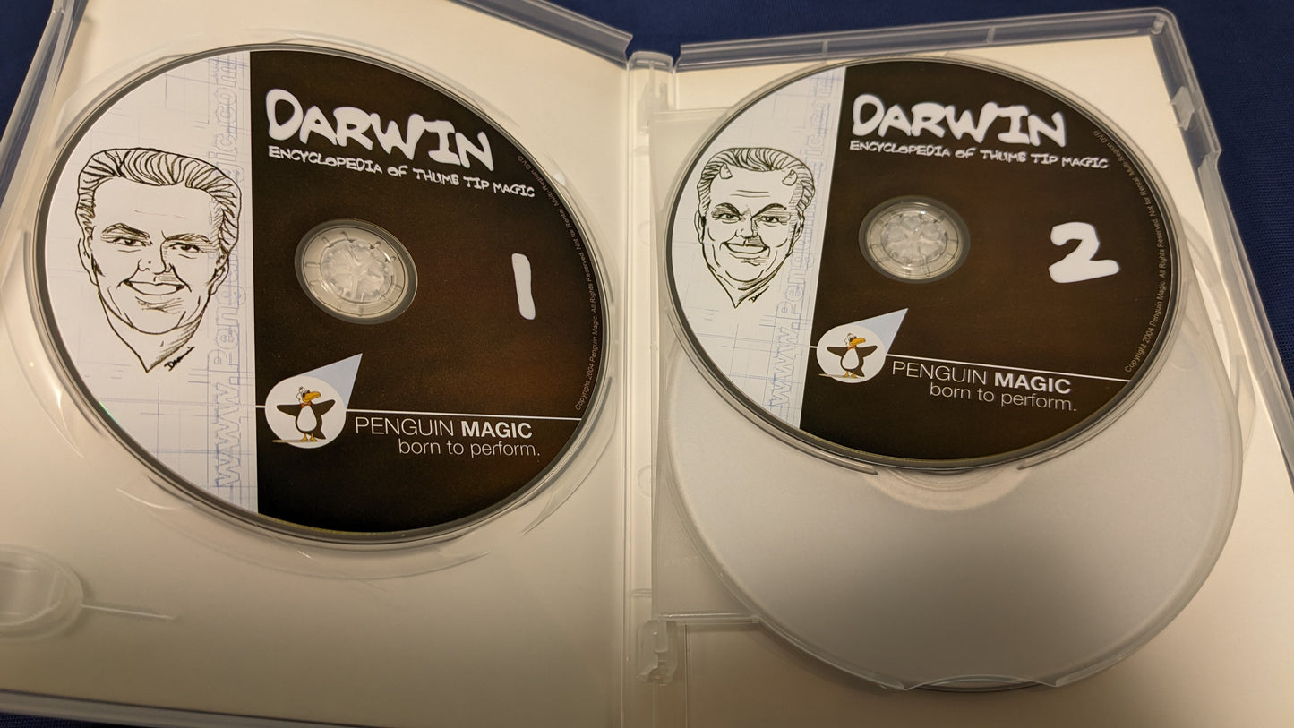 【中古：状態A】Darwin's Encyclopedia of Thumb Tip Magic (3 DVDs)