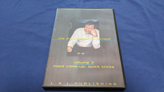 【中古：状態A】The Al Schneider Technique - Vol 3: Close-up - DVD