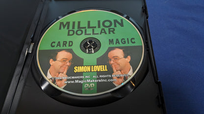 【中古：状態A】Million Dollar Card Magic with Simon Lovell (DVD)