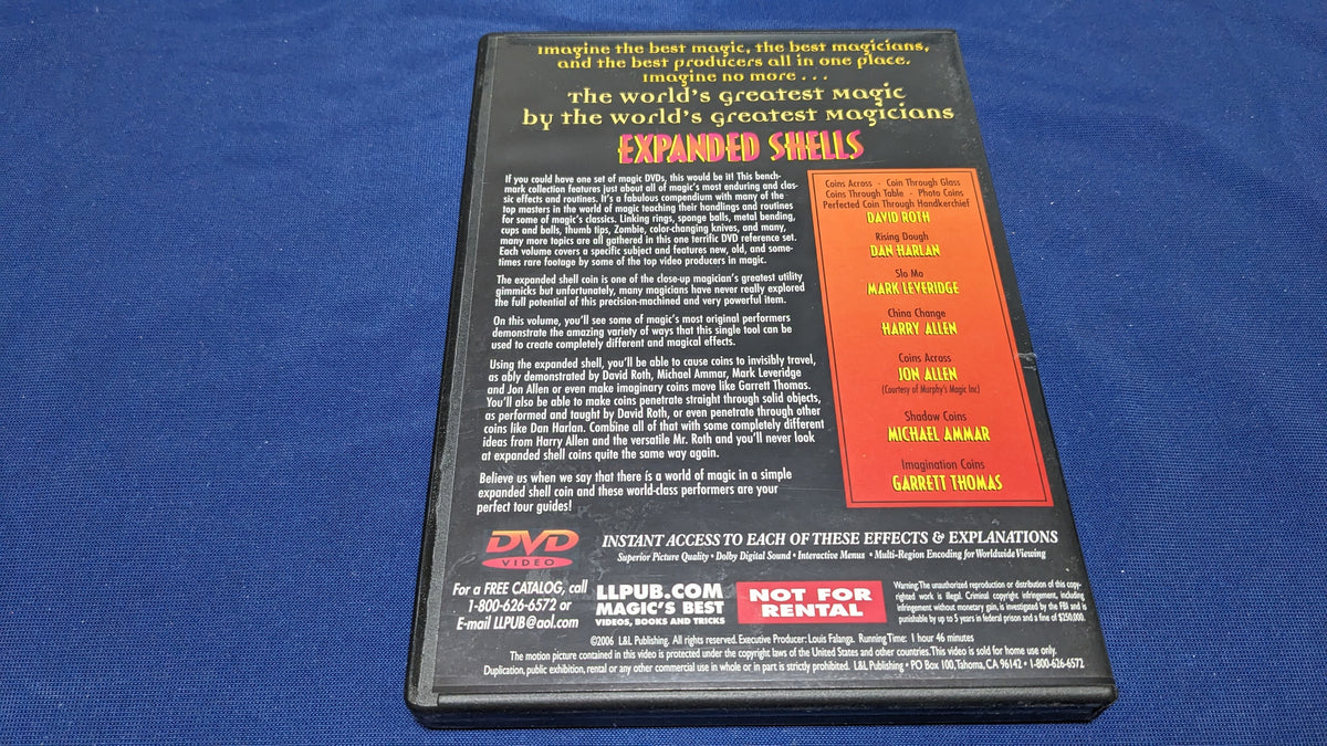 Expended Shells 【中古:状態A】Expanded shells World's Greatest Magic – トザキマジックスクールストア