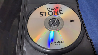 【中古：状態A】デビッド・ストーン コインマジック2巻セット