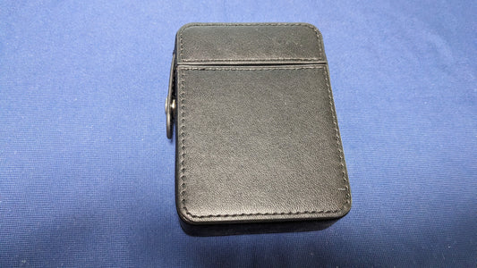 【中古：状態A】MAZE Leather Card Case（黒）