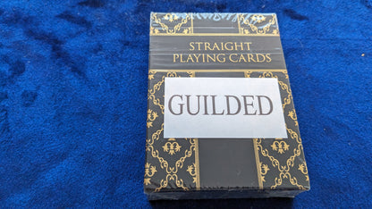 【中古：状態S】Straight Playing Cards　Premium Edition GUILDED EDGE（黒）