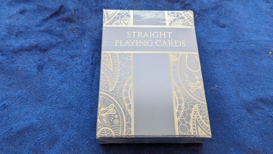 【中古：状態S】Straight Playing Cards Premium Edition (ブルーグレー)