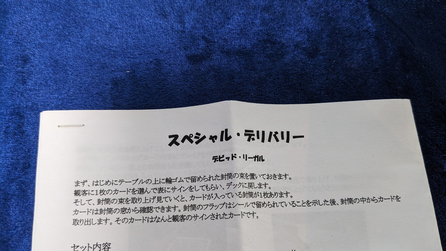 【中古：状態A】David Regal's Special Delivery