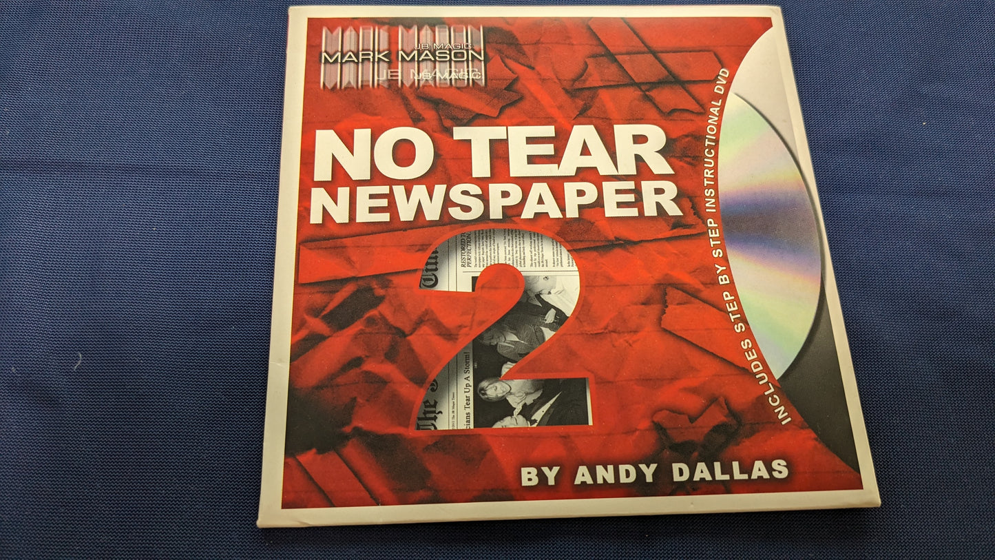 【中古：状態A】No Tear Newspaper 2