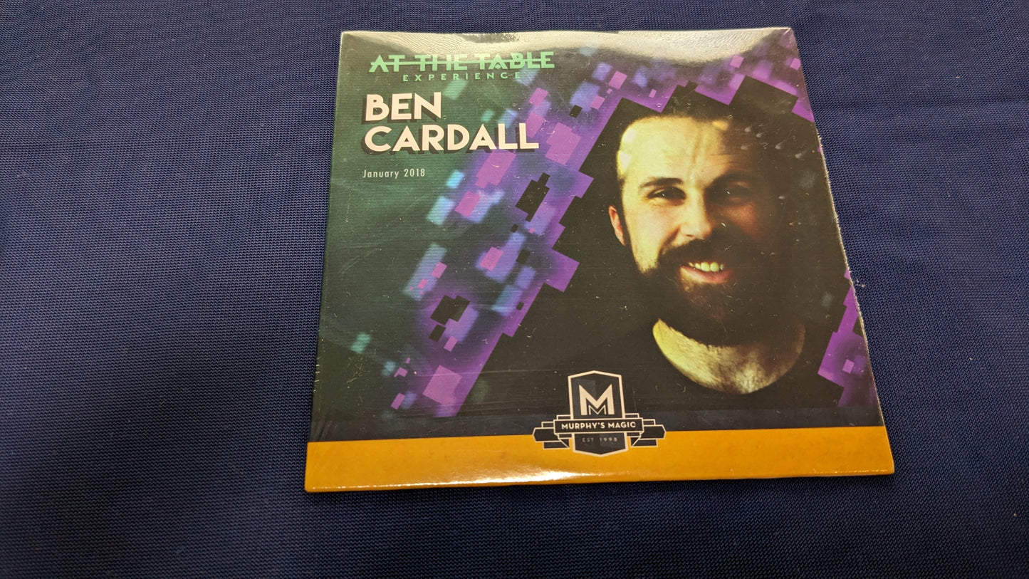 【中古：状態S】At The Table Live Lecture - BEN CARDALL