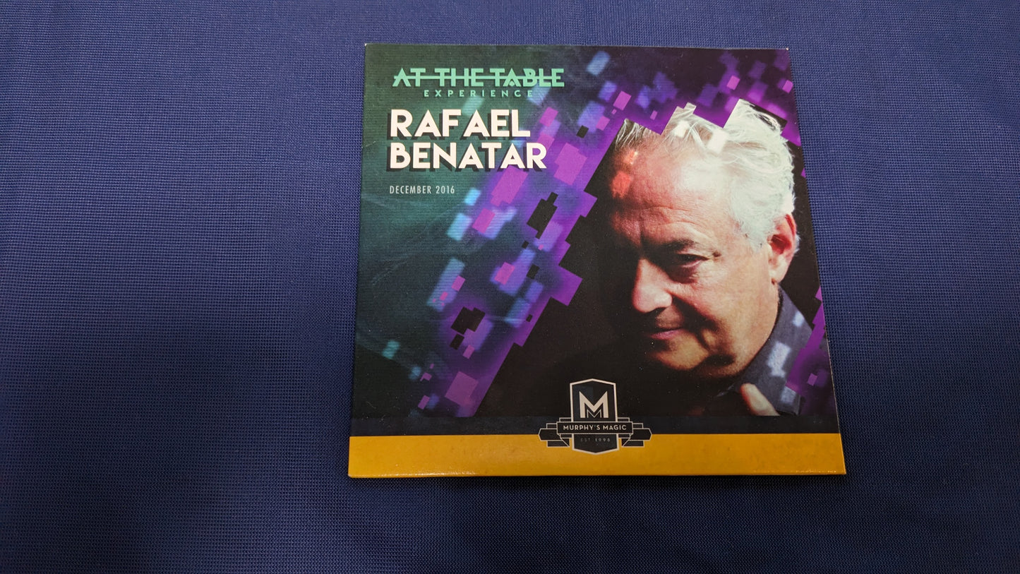 【中古：状態A】At the Table Live Lecture Rafael Benatar