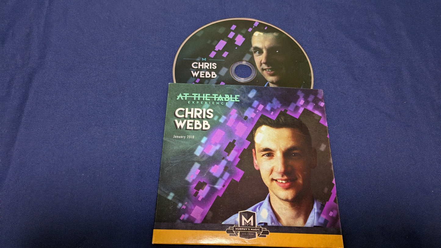 【中古：状態A】At The Table Live Lecture - Chris Webb January 3rd 2018 DVD