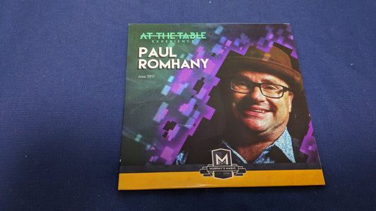 【中古：状態A】At The Table Live Lecture Paul Romhany