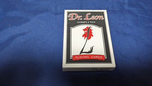 【中古：状態S】Dr.Leon プレイングカード（黒）