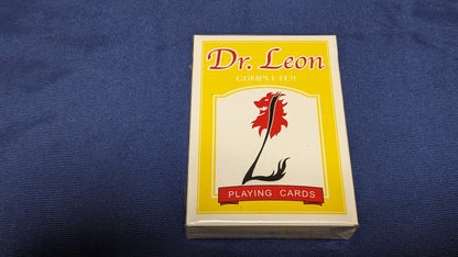 【中古：状態S】Dr.Leon プレイングカード（黄）