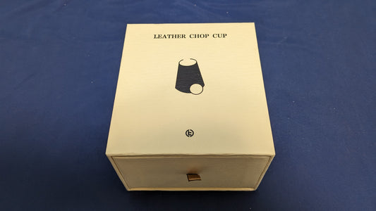 【中古：状態A】Leather Chop Cup with Balls (Brown)