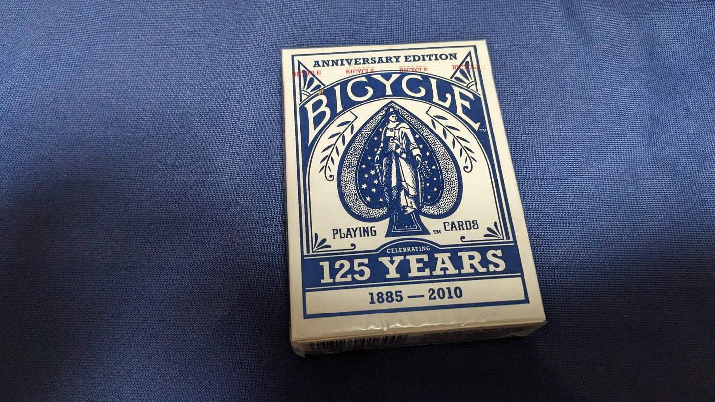 【中古：状態A】125 year Anniversary Bicycle deck 青