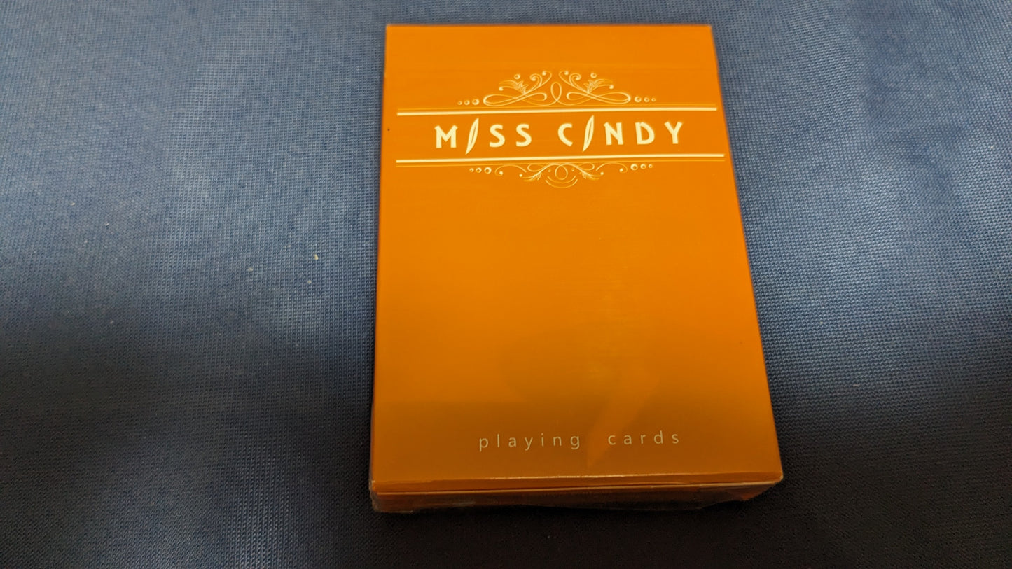 【中古：状態S】Miss Cindy Playing Cards by TCC(オレンジ)