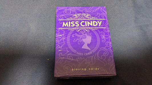 【中古：状態S】Miss Cindy Playing Cards by TCC(パープル)