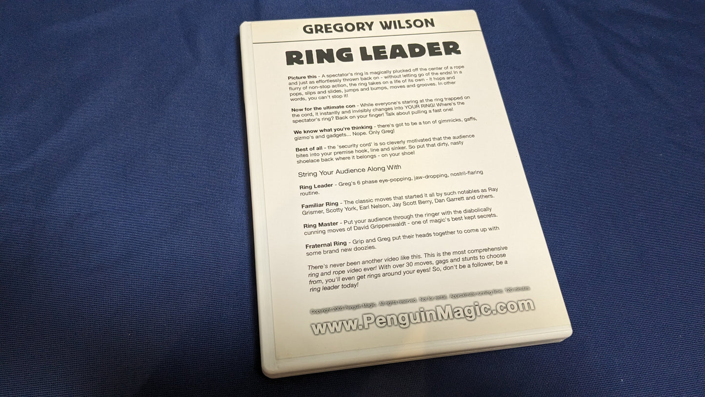 【中古：状態A】Ring Leader by Gregory Wilson