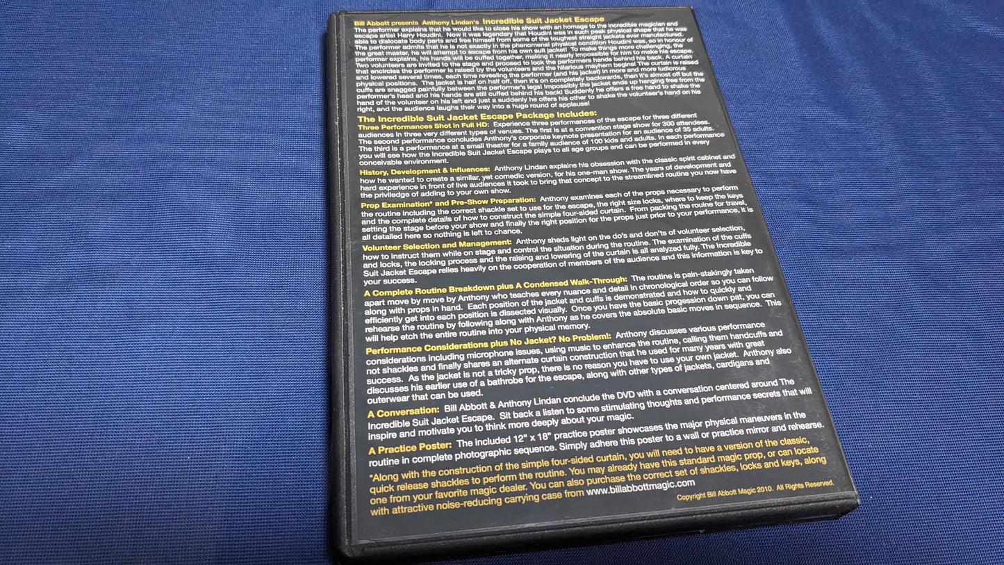 【中古：状態A】The Incredible Suit Jacket Escape