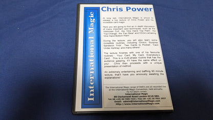 【中古：状態A】The Chris Power Lecture by International Magic