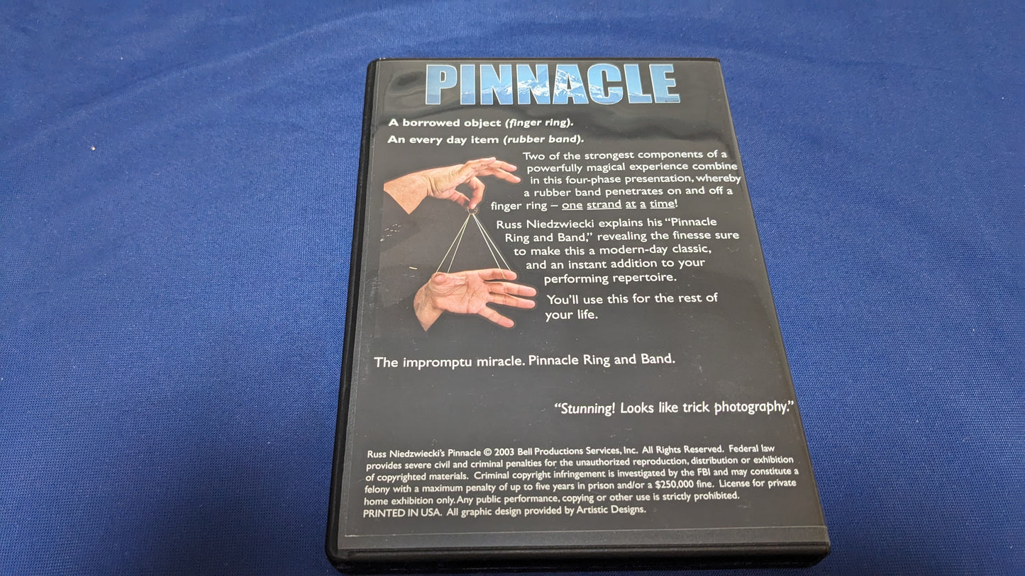 【中古：状態A】Russ Niedzwiecki PINNACLE