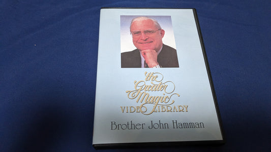 【中古：状態A】Brother John Hamman The Greater Magic Video Library Vol.38 Brother John Hamman