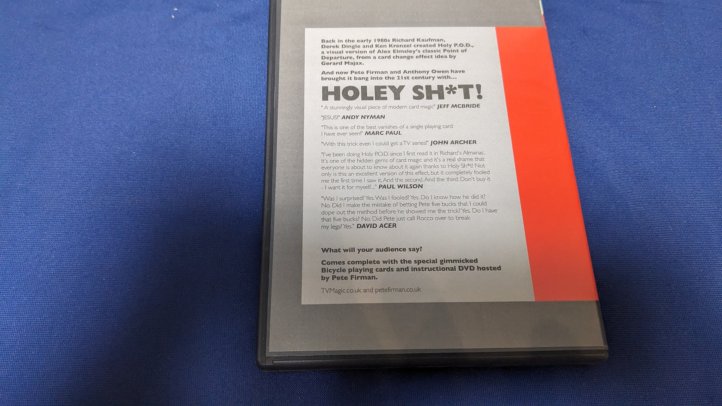 【中古：状態A】Holey Shit! by Anthony Owen