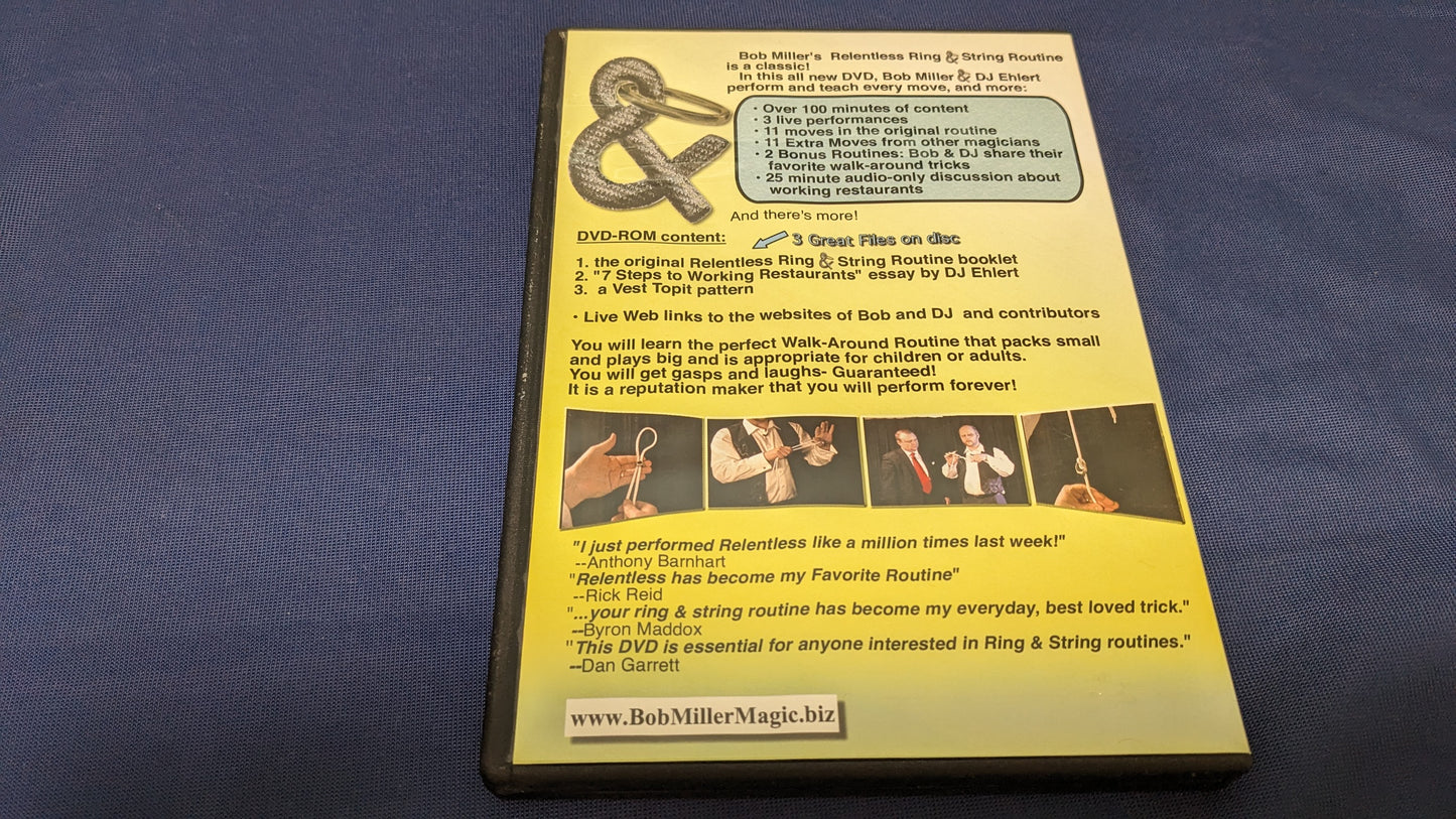 【中古：状態A】The Relentless Ring & String Routine