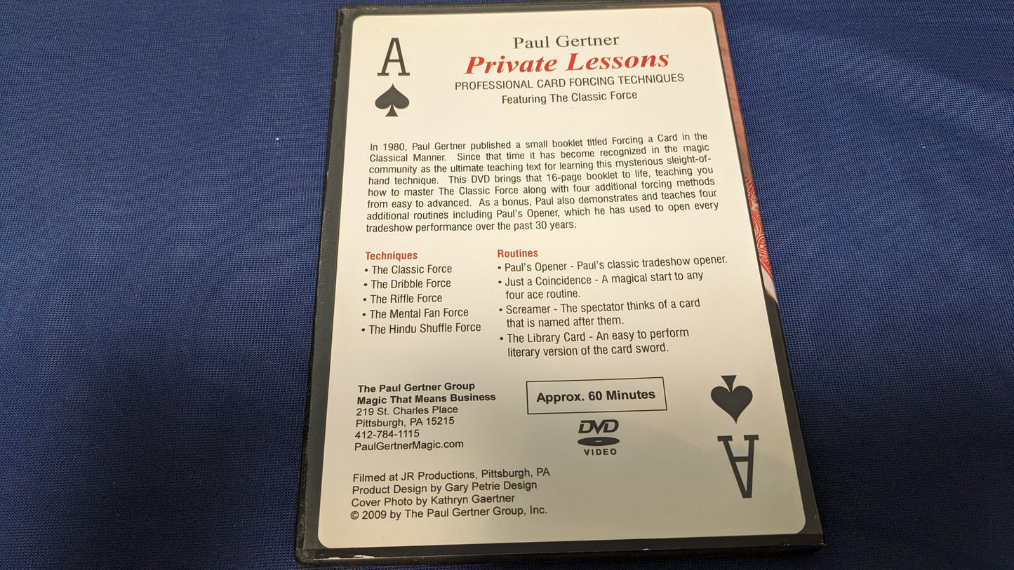 【中古：状態A】Private Lessons