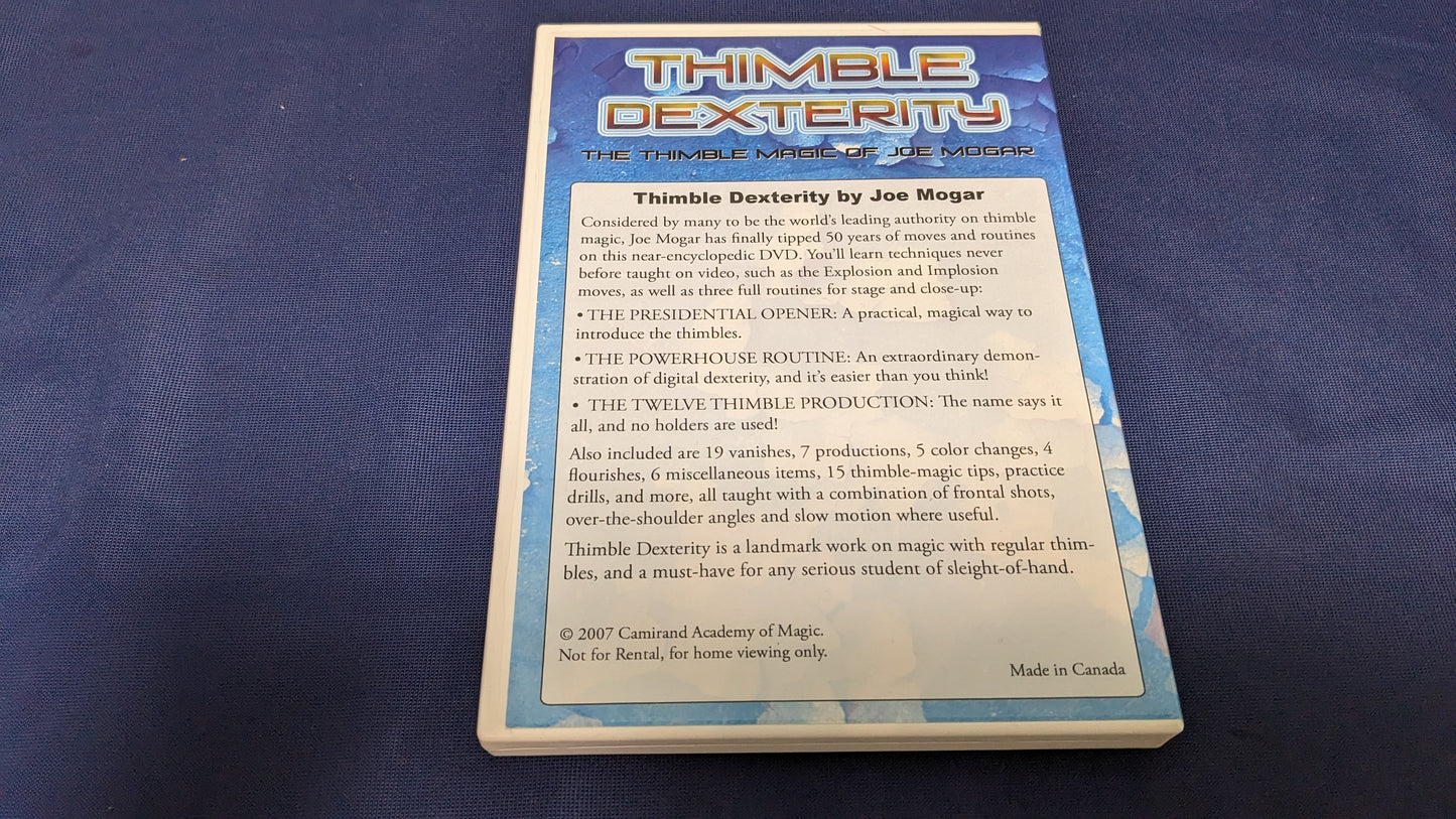 【中古：状態A】Thinmble Dexterity