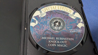 【中古：状態A】Knock Out Coin Magic by Michael Rubenstein