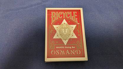 【中古：状態S】OSMAND Playing Cards（赤）