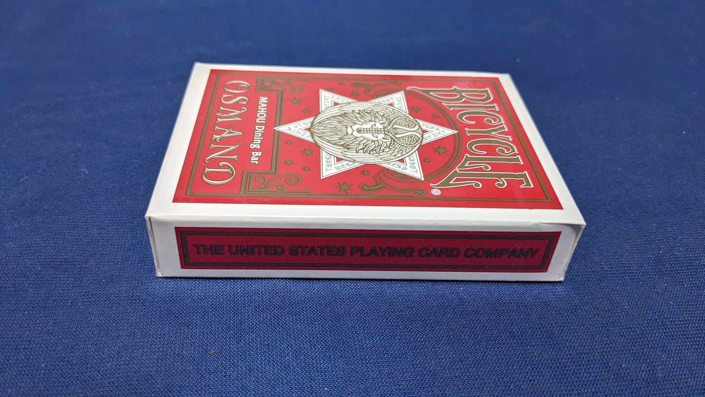 【中古：状態S】OSMAND Playing Cards（赤）