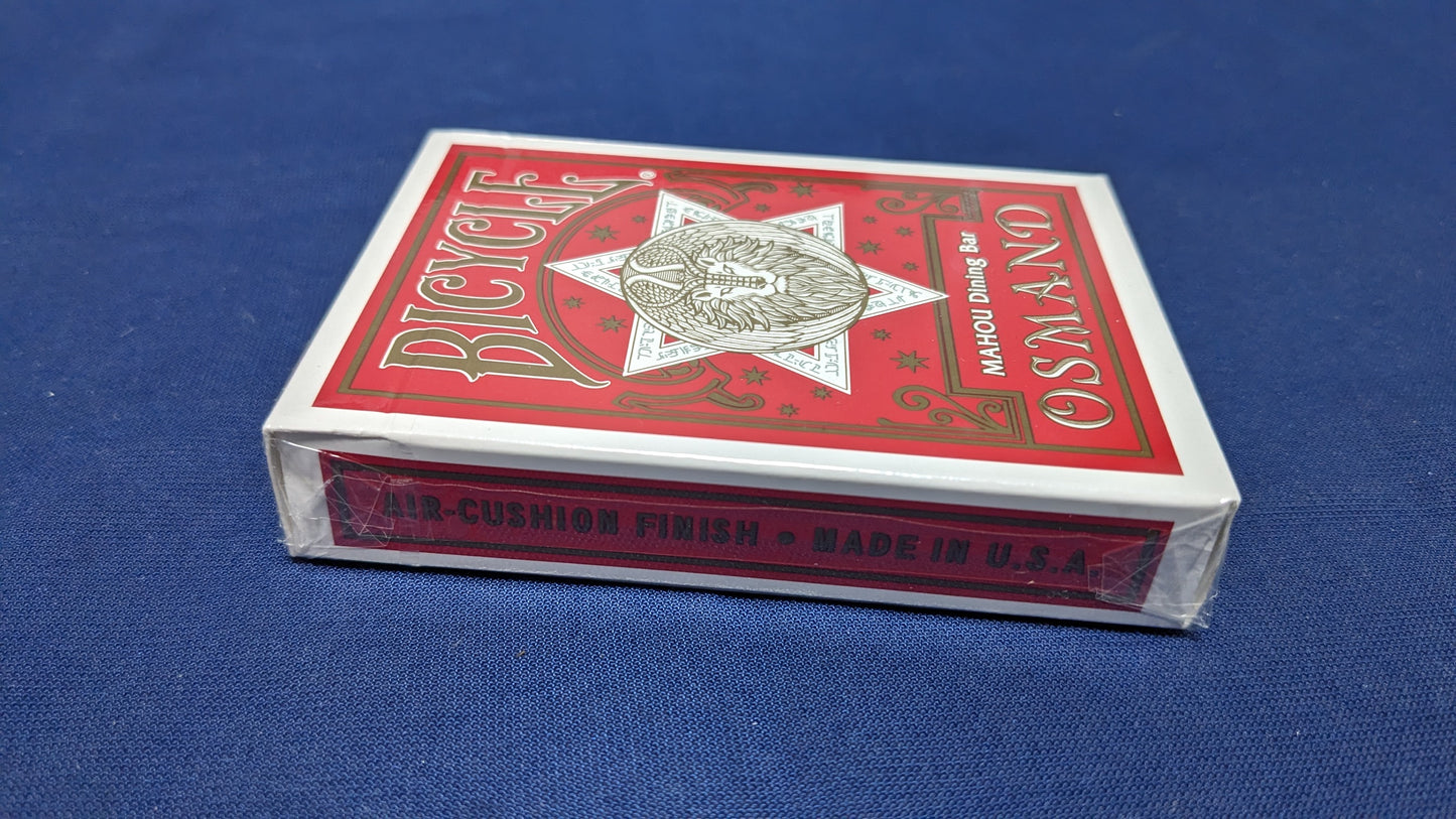 【中古：状態S】OSMAND Playing Cards（赤）