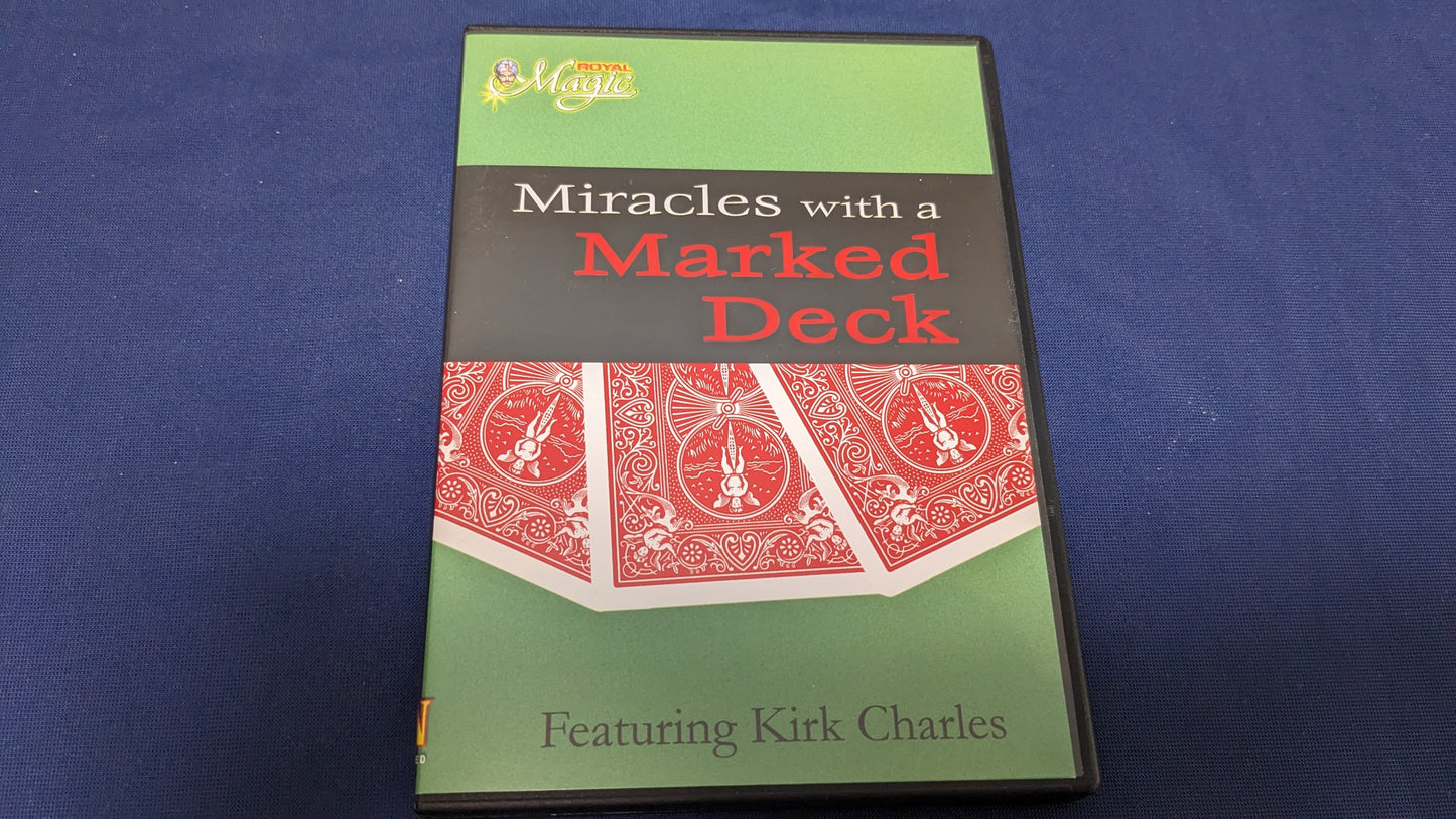 【中古：状態A】Miracles with a Marked Deck featuring Kirk Charles