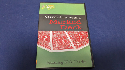 【中古：状態A】Miracles with a Marked Deck featuring Kirk Charles